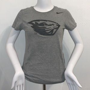 Light Grey Nike Oregon State Beaver Shirt